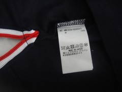 THOM BROWNE Men’s Classic T-Shirt Navy Blue Color TB3 Size Large, NWOT