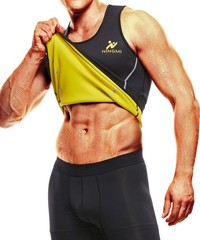 Sweat Vest for Men Neoprene Waist Trainer Tank Weighted Vest Waist Trimmer Sa…