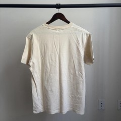 Non Stock MFG Retro Cream Faded Vintage Style Blank Classic Tee