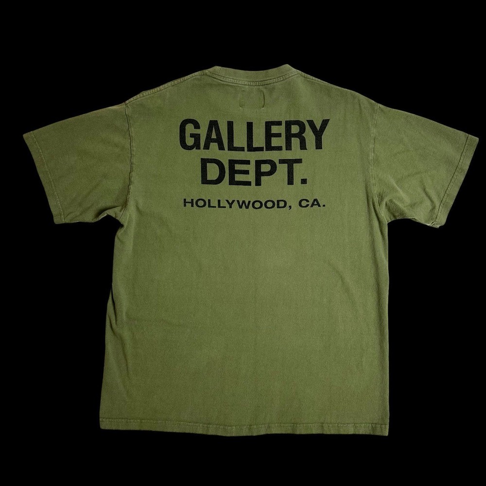 gallery dept souvenir tee olive green