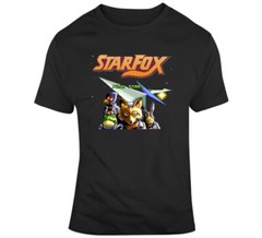 Retro SNes Star Fox Video Game Fan T Shirt