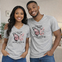 Cyberwear Spiritual T-Shirt “I am the Way the Truth and the Life” John 14:6