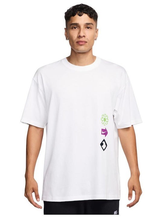 Men’s Nike Air Max90 Loose Fit T-Shirt- White- Size XL-New