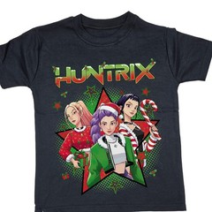 Huntrix Merry Christmas Cartoon T-Shirt KID/Youth Size XS-XL
