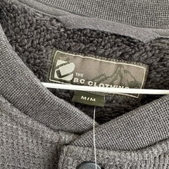 NWT BC Clothing Co Men Sherpa Lined Thermal Long Sleeve Size M Button Up Soft