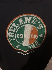 Guinness Ireland Graphic Print Black Crew Neck Short Sleeve T-Shirt Size M/L