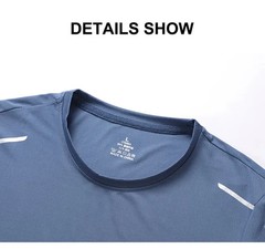 Men’s Running Quick Drying T-shirts Breathable Hiking Fishing Tees.