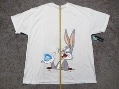 Diamond Supply Co x Looney Tunes Bugs Bunny men’s white t-shirt XXL warner bros
