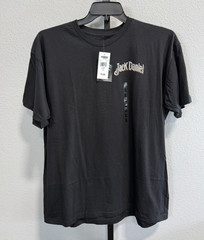 NWT Changes Mens Crew Neck Short Sleeve Jack Daniel’s Vintage T-Shirt Black