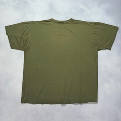 Vintage 90s Texas Flag T-Shirt Mens XL Green Single Stitch Lone Star Made in USA