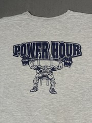 Gym Weight Lifting Power House Lift Team Alabama Vtg Jerzees T Shirt XL