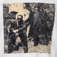 NOTORIOUS B.I.G. / BIGGIE SMALLS AND PUFF DADDY MEN’S PHOTO T-SHIRT- SIZE XL