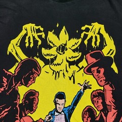 Stranger Things X Loot Crate Shirt Mens Small Black Collab Eleven Demogorgon Tee