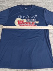A4 Sandlott World Championship Baseball T Shirt Blue Men’s No Size Tag