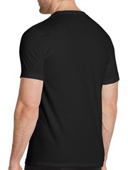 Jockey Black Crew Neck Mens 3 Pack T Shirts Cotton Comfort Undershirt XL