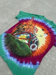 Astroworld “Astro” Tie Dye Graphic Tee Mens Medium 🎢