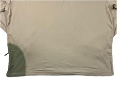 Bass Outdoor Shirt Mens 2XL Green Henley Performance Thermal Hiking Camping