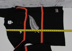 Adidas KG4640 All Blacks Knit Polo Pullover Black Sweater Men’s Medium NWT.
