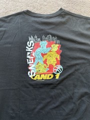 2025 SNEAKS x AND 1 Black T-Shirt Men’s Size XL Sneakers Film Movie Promo