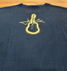 Vintage 2004 Johnny Cash T-Shirt Zion Faded Black Boxy Fit XL Man in Black Tee