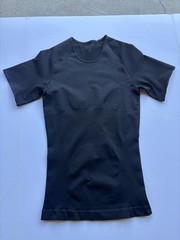 Spanx Cotton Compression Black T Shirt BRAND NEW sz XXL