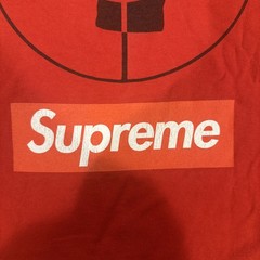 Very rare SS06 Supreme x Public Enemy tee Red T-shirt XL Vintage 2006 box logo