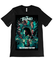 The Thing Film T Shirt Horror Sci-Fi Alien Movie Retro 80’s Cult Movie Fan Gift