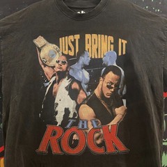 THE ROCK Play Nice Studio Street Wear Shirt Size 2XL Fits like 3XL OVERSIZED AOP