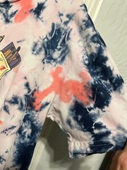 Rare Avenged Sevenfold A7X PYROMANIAC Tie Dye Style T-Shirt Sz L