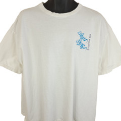 Vintage Puerto Vallarta T Shirt Mens Size 2XL Y2K Mexico Gecko Lizard Animal