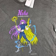 Nike The Goddess of Victory Anime Graphic T-Shirt IH7537-045 Mens 3XL Charcoal
