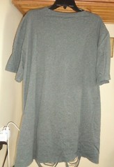 COOFANDY DARK GRAY FRONT ALL OVER CUT OUT CREW NECK T-SHIRT NWT XXL