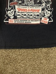 Distressed Rob Zombie Vintage Horror Show T-Shirt XL – Spooks-A-Poppin’ Graphic