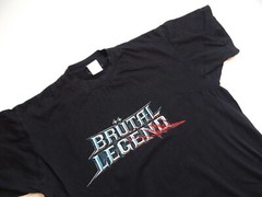 vintage 00s brutal legend action adventure strategy game tee size large