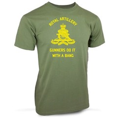 Royal Artillery, T-Shirt, British Army, Germany,BAOR, Military, Soldier,Gunner