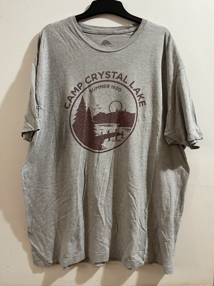 Camp Crystal Lake Summer 1980 Short Sleeve Shirt 2XL
