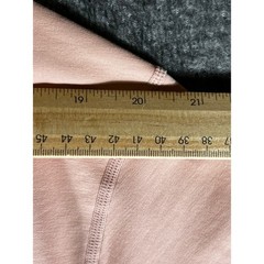 BYLT Basics Drop Cut Lux T-Shirt Mens XL Clay Pink Curved Hem Short Sleeve Tee