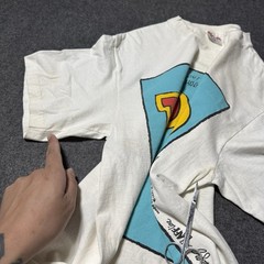 VTG 1991 Im The Guy With The Huge PP Graphic Shirt Mens L Comedy Funny