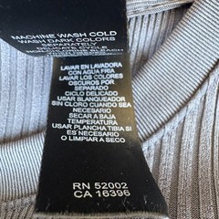 Claiborne Shirt Mens Large Gray Ribbed Knit Stretch Crew Neck Casual Long Sleeve