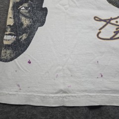 TAPPEDIN Kobe Bryant Shirt Mens Large White Quote Graphic Basketball Tee