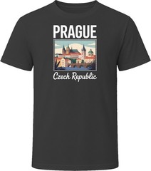 Prague Czech Republic Vacation Tourist Shop T Shirt