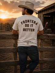 🌟 Grupo Frontera Jugando A Que No Pasa Nada Tour 2024 ORIG MERCH Tshirt S