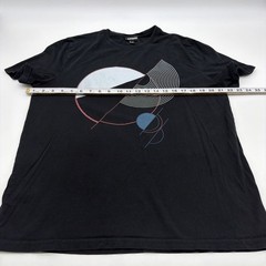Express T-shirt Men L Black Graphic Print .#47216