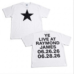Kanye West YE BULLY Live In Tampa 06.26.26 06.28.26 Concert T Shirt New