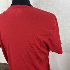 Cyberoptix D20 Dice Dungeon Master Large T-Shirt Red Hand Printed in Detroit USA