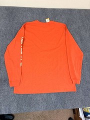 Carhartt Loose Fit Heavyweight Long-Sleeve Logo Sleeve Graphic Size XLT TK0231-M