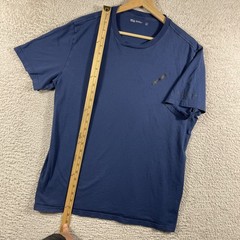 Hill City T Shirt Mens Large Blue Supima Cotton Gym Running San Francisco Casual
