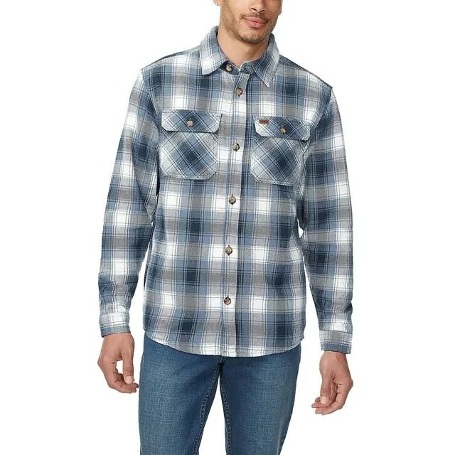 Buffalo Men’s Shirt Jacket Size XL Blue