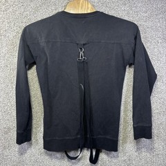 Killstar Shirt Mens Medium Black Strap Pentagram Goth Long Sleeve Occult Y2K Emo
