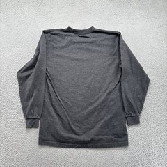 Vintage Shaka Wear Super Max Heavy Long Sleeve Gray Shirt in Mens Size Large